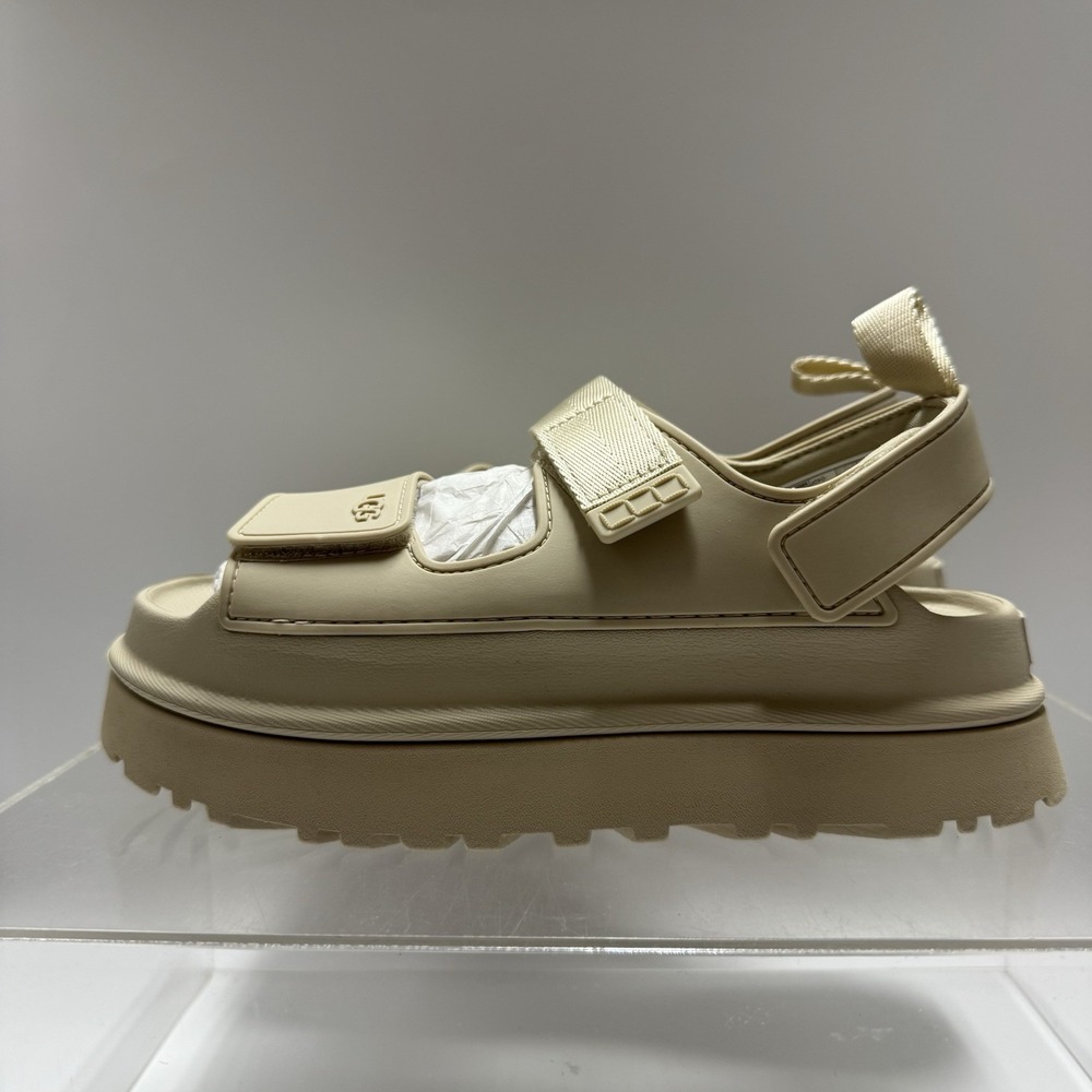 Brand New UGG Goldenglow Sandals Sea Salt 1152685-SSAL Straps Women's Size 8 View 2